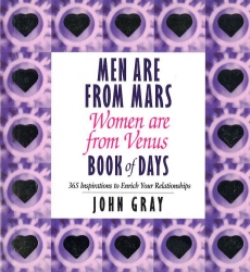 Book cover of Men Are From Mars, Women Are From Venus Book Of Days by John Gray