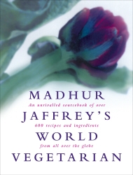 Book cover of Madhur Jaffrey's World Vegetarian by Madhur Jaffrey