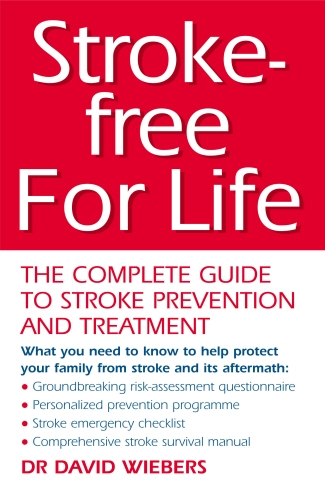 Book cover of Stroke-Free For Life by David Wiebers