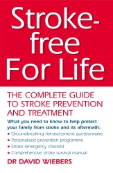 Book cover of Stroke-Free For Life by David Wiebers