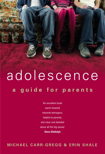 Book cover of Adolescence by Erin Shale, Michael Carr-Gregg