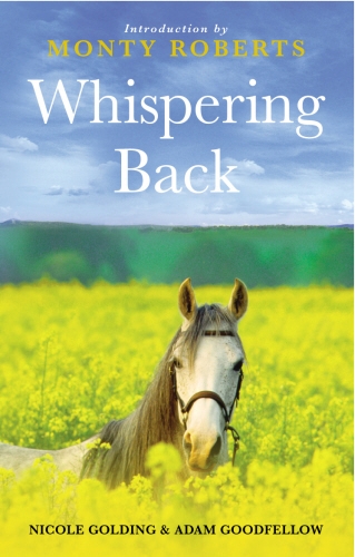 Book cover of Whispering Back by Adam Goodfellow, Nicole Golding