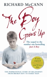 Book cover of The Boy Grows Up by Richard McCann
