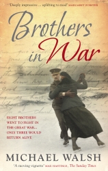 Book cover of Brothers in War by Michael Walsh