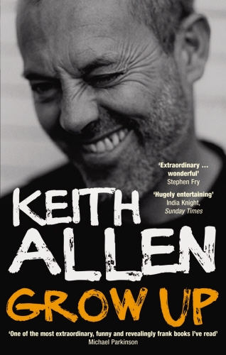 Book cover of Grow Up by Keith Allen