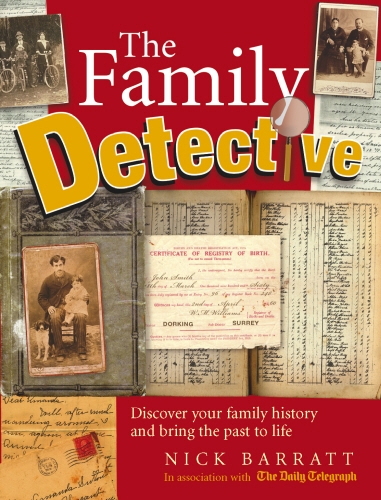 Book cover of The Family Detective by Nick Barratt