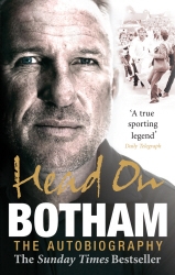 Book cover of Head On - Ian Botham: The Autobiography by Ian Botham