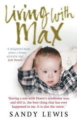 Book cover of Living with Max by Sandy Lewis