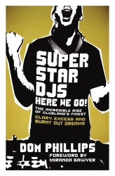 Book cover of Superstar DJs Here We Go! by Dom Phillips