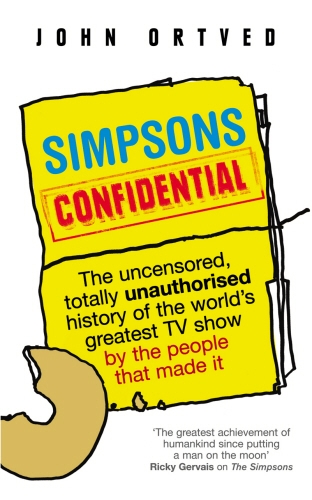 Book cover of Simpsons Confidential by John Ortved