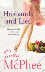 Book cover of Husbands and Lies by Susy McPhee