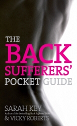 Book cover of The Back Sufferers' Pocket Guide by Sarah Key, Vicky Roberts