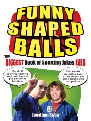 Book cover of Funny Shaped Balls by Jonathan Swan