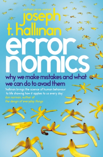 Book cover of Errornomics by Joseph T Hallinan