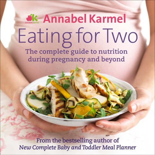 Book cover of Eating for Two by Annabel Karmel