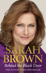 Book cover of Behind the Black Door by Sarah Brown
