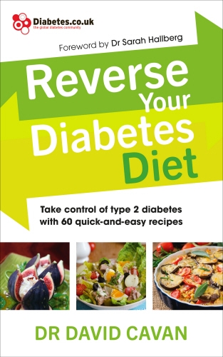Book cover of Reverse Your Diabetes Diet by David Cavan