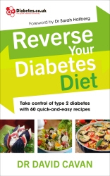Book cover of Reverse Your Diabetes Diet by David Cavan