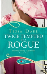 Book cover of Twice Tempted by a Rogue: A Rouge Regency Romance by Tessa Dare