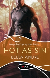 Book cover of Hot As Sin: A Rouge Suspense novel by Bella Andre