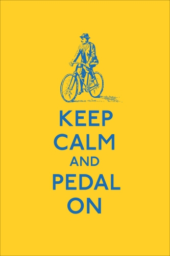 Book cover of Keep Calm and Pedal On