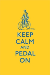 Book cover of Keep Calm and Pedal On