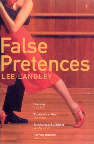 Book cover of False Pretences by Lee Langley
