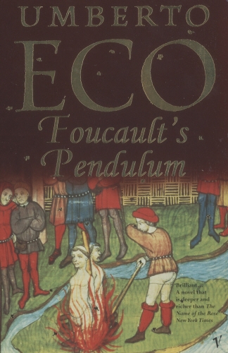 Book cover of Foucault's Pendulum by Umberto Eco