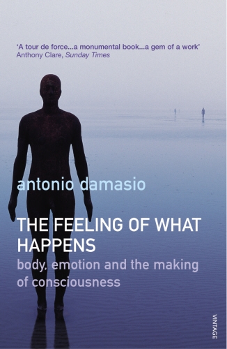 Book cover of The Feeling Of What Happens by Antonio Damasio