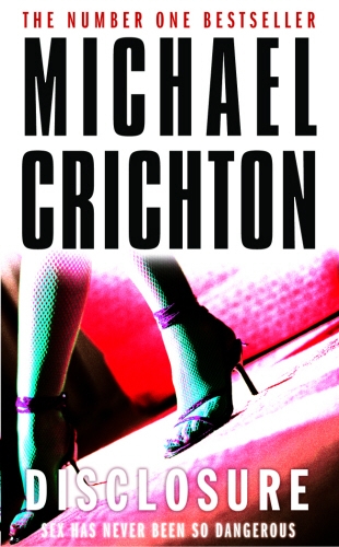 Book cover of Disclosure by Michael Crichton