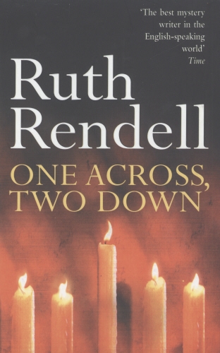 Book cover of One Across, Two Down by Ruth Rendell