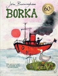 Book cover of Borka: The Adventures of a Goose With No Feathers by John Burningham