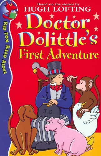 Book cover of Dr Dolittle's First Adventure by Hugh Lofting