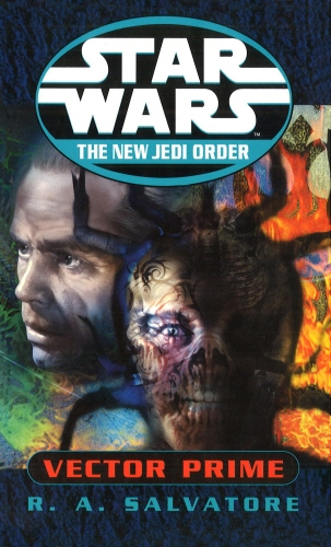 Book cover of Star Wars: The New Jedi Order - Vector Prime by R A Salvatore