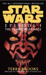 Book cover of Star Wars: Episode I: The Phantom Menace by Terry Brooks