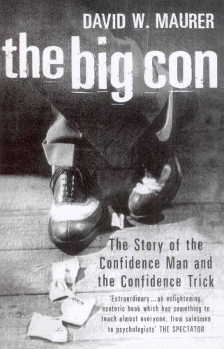 Book cover of The Big Con by David Maurer