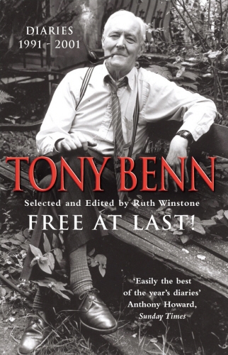 Book cover of Free At Last by Tony Benn