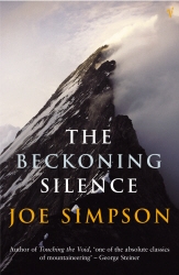 Book cover of The Beckoning Silence by Joe Simpson