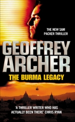 Book cover of The Burma Legacy by Geoffrey Archer
