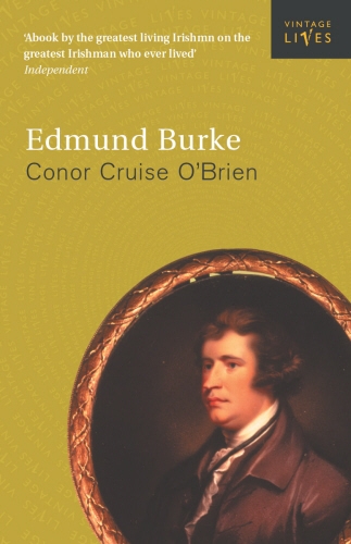 Book cover of Edmund Burke by Conor Cruise O'Brien