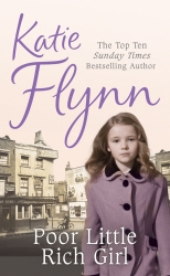 Book cover of Poor Little Rich Girl by Katie Flynn