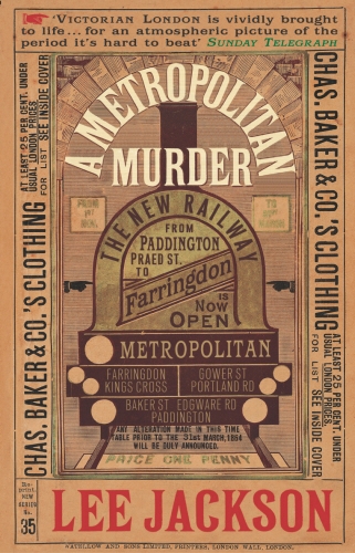 Book cover of A Metropolitan Murder by Lee Jackson
