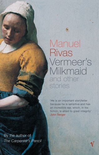 Book cover of Vermeer's Milkmaid by Manuel Rivas