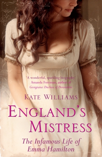 Book cover of England's Mistress by Kate Williams