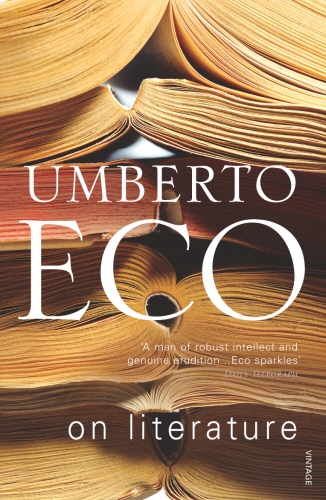 Book cover of On Literature by Umberto Eco