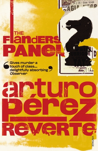 Book cover of The Flanders Panel by Arturo Peréz-Reverte