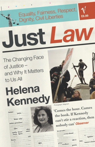 Book cover of Just Law by Helena Kennedy