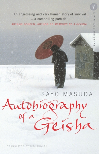 Book cover of Autobiography Of A Geisha by Sayo Masuda