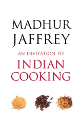 Book cover of An Invitation to Indian Cooking by Madhur Jaffrey