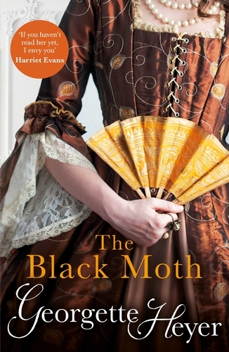 Book cover of The Black Moth by Georgette Heyer